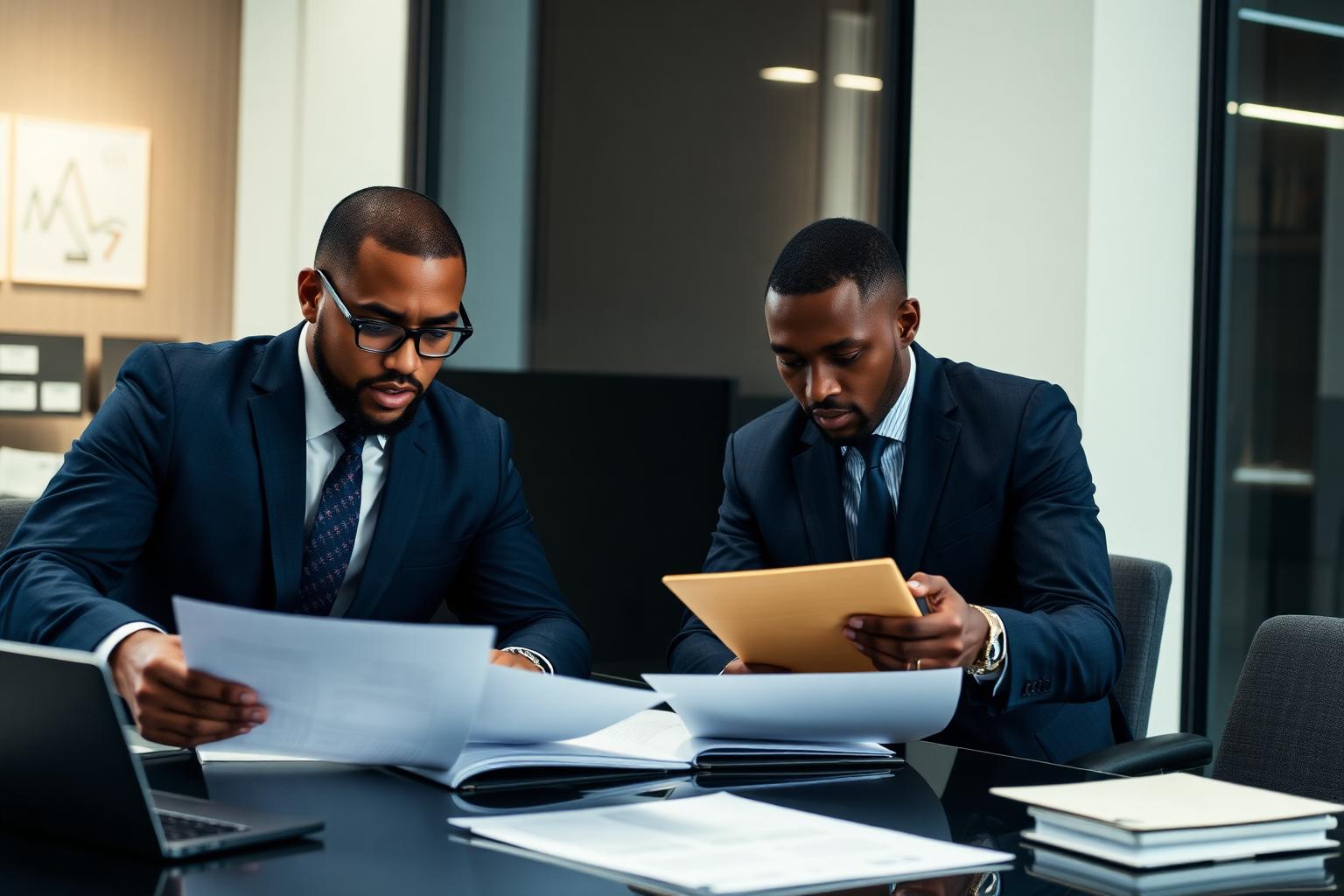 Contract review session